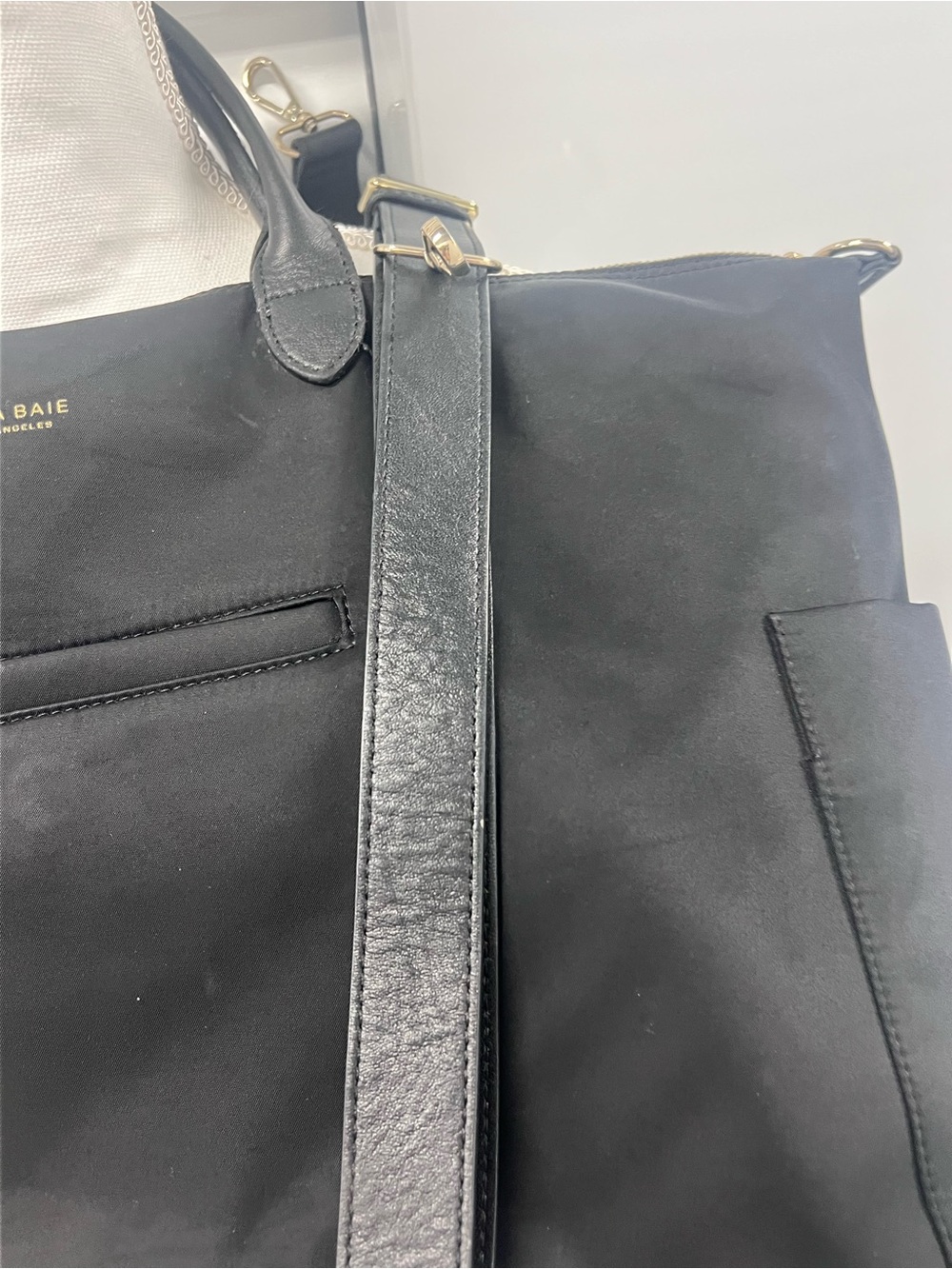 Mina Baie Black Weekend Backpack Tote - Picture 4 of 11